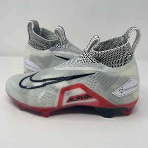Size 7 - Nike Alpha Menace Elite 3 White University Red Mens Football Cleats